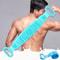Comfortable Grip Body Scrubber Tool for Home Shower, Deep Back Exfoliation Cleansing