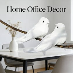 vintage white peace dove figurines, simulation bird for home table, garden decor gift