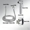 High Pressure Stainless Steel Handheld Bidet, Toilet Cleaning Sprayer Set for Anal Wash