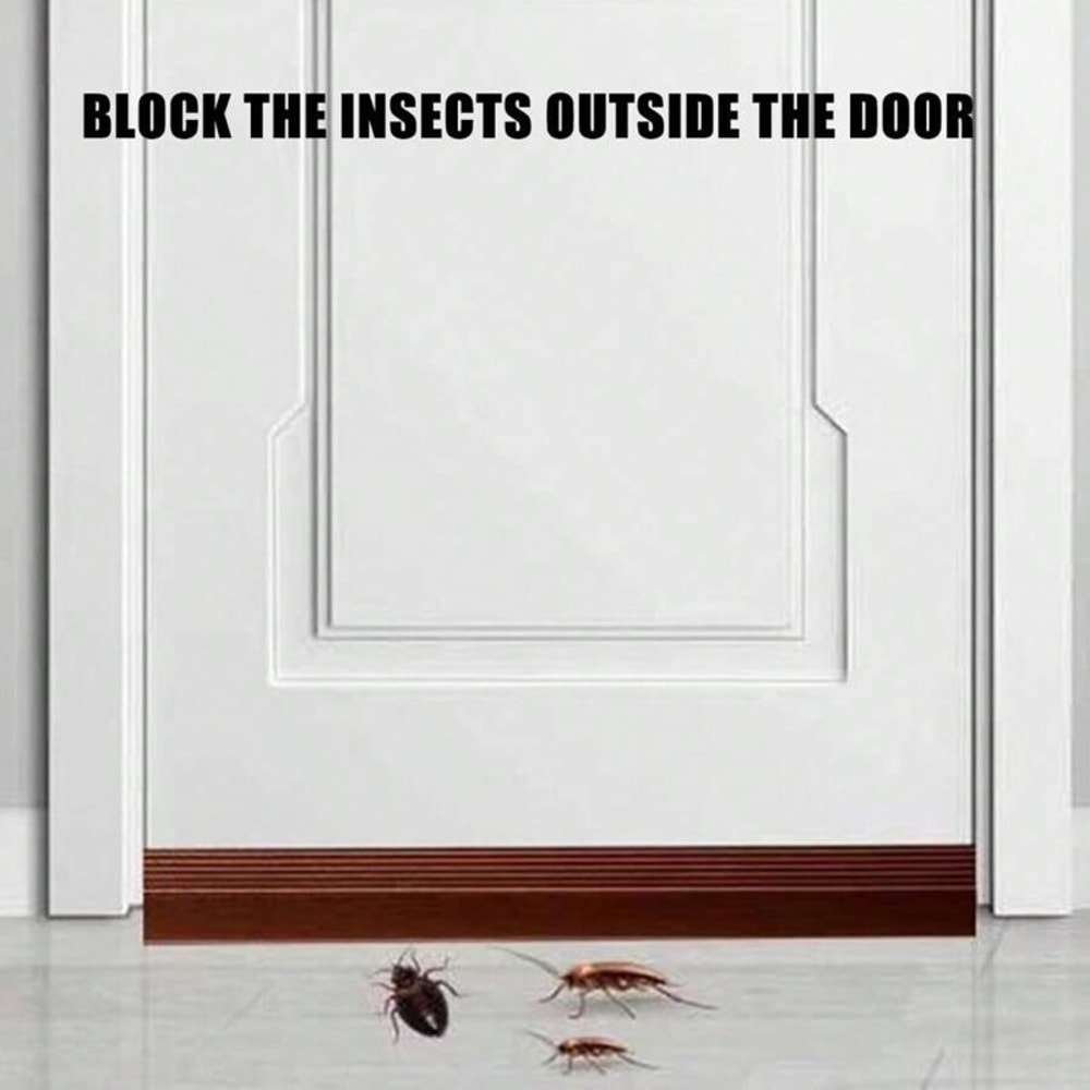 Sealing Strip for Wooden Doors, Sliding Windows, Glass Doors – Self Adhesive and Windproof