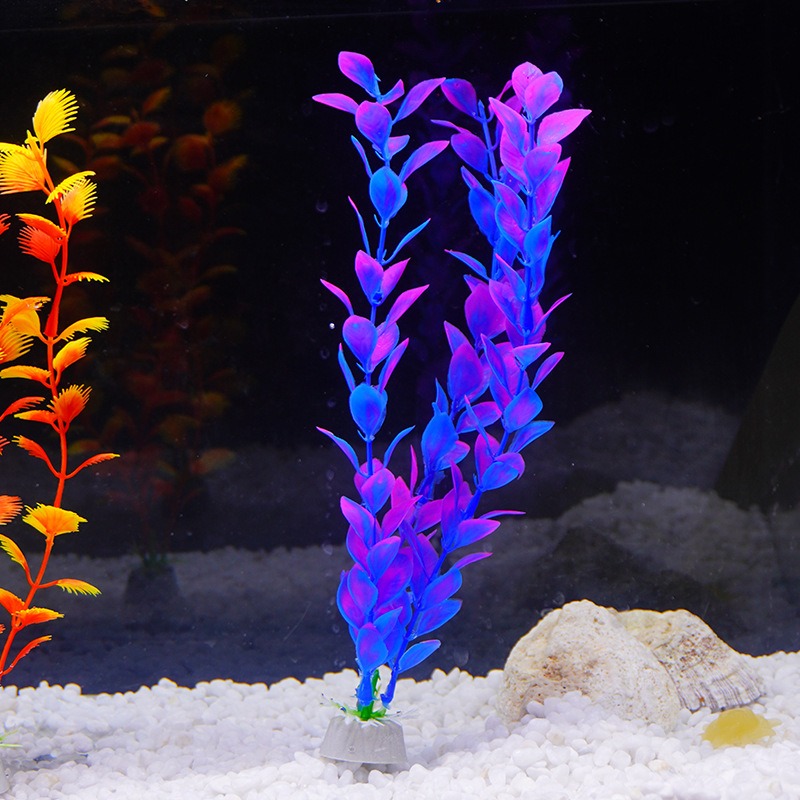 Artificial Aquatic Plants, Green Grass for Aquarium Landscaping Decor