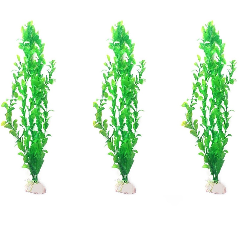 Artificial Aquatic Plants, Green Grass for Aquarium Landscaping Decor
