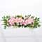 Wedding Artificial Flower Row, Silk Flower Row Wedding Arch, Table Centerpiece Floral Wall