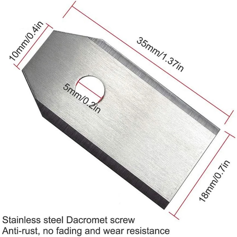 Replacement Blades for Robotic Lawn Mower with Screw Kit, Compatible with Gardena Lawnmower Repair