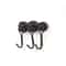 Strong Neodymium Magnet Heavy Duty Rotatable Magnetic Hooks, No Drill Metal Casing Bathroom Accessories