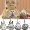 Pet Themed Souvenir Keychain, Rabbit Storage Charm, Backpack Decoration