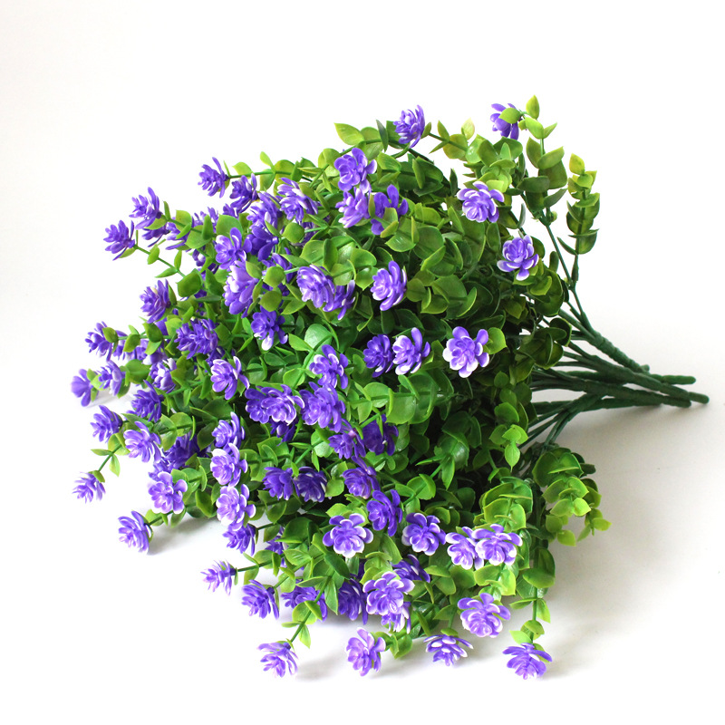 Hanging Artificial Eucalyptus Money Grass Milan Faux Greenery Plant Wall Decor for Living Room Home Decoration