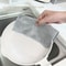 Heavy Duty Silver Steel Wire Sided Dishcloth Scrub Pads for Household Cleaning Dishes