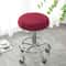 Removable Washable Solid Seat Protector Polar Fleece Bar Stool Cover Non Slip For Home Kitchen Dini 1