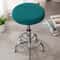 Removable Washable Solid Seat Protector Polar Fleece Bar Stool Cover Non Slip For Home Kitchen Dini 2