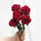 Faux Flower Arrangement, Handmade Knitted Rose Bouquet, Wedding Party Decorations