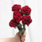 Faux Flower Arrangement, Handmade Knitted Rose Bouquet, Wedding Party Decorations