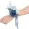 Bridal Wedding Home Decor, Elegant Artificial Silk Flower Wrist Corsage for Engagement Party