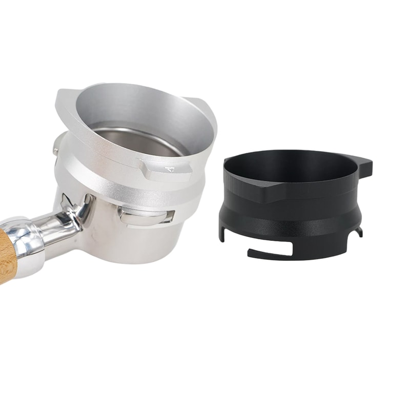 Coffee Dosing Ring, Rotatable Aluminum Alloy Funnel Accessory for Breville Coffee Machines