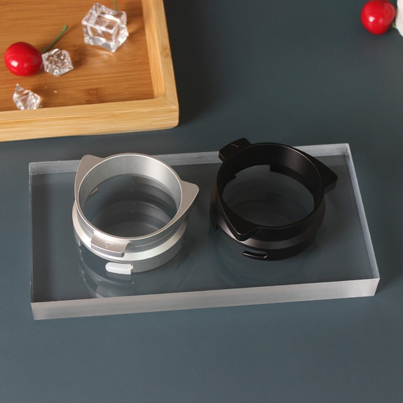 Coffee Dosing Ring, Rotatable Aluminum Alloy Funnel Accessory for Breville Coffee Machines