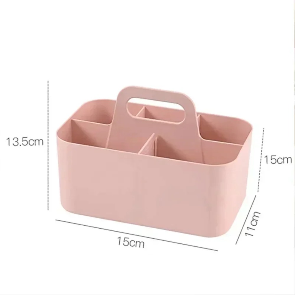 Divided Compartment Vanity Bathroom Storage Solution For Makeup Jewelry 5