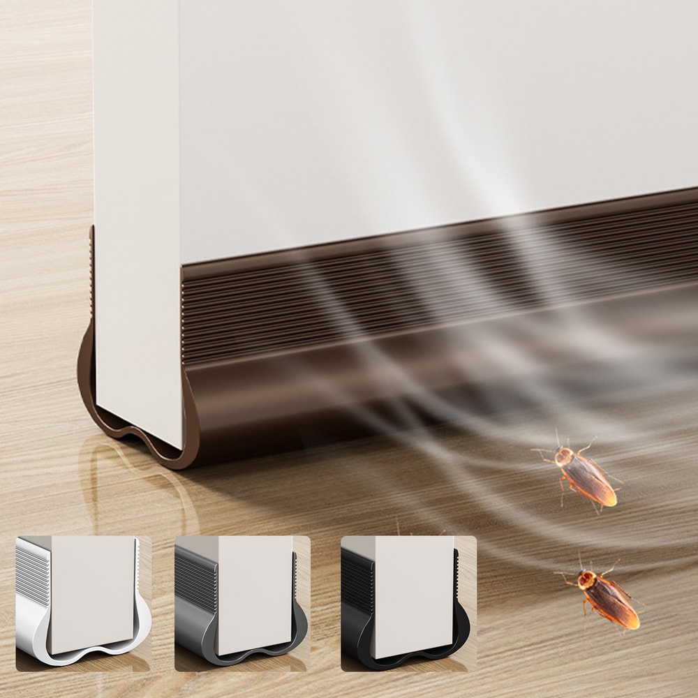 Door Draft Guard Flexible Sealing Strip Soundproof Weatherstrip Draft Stopper 0