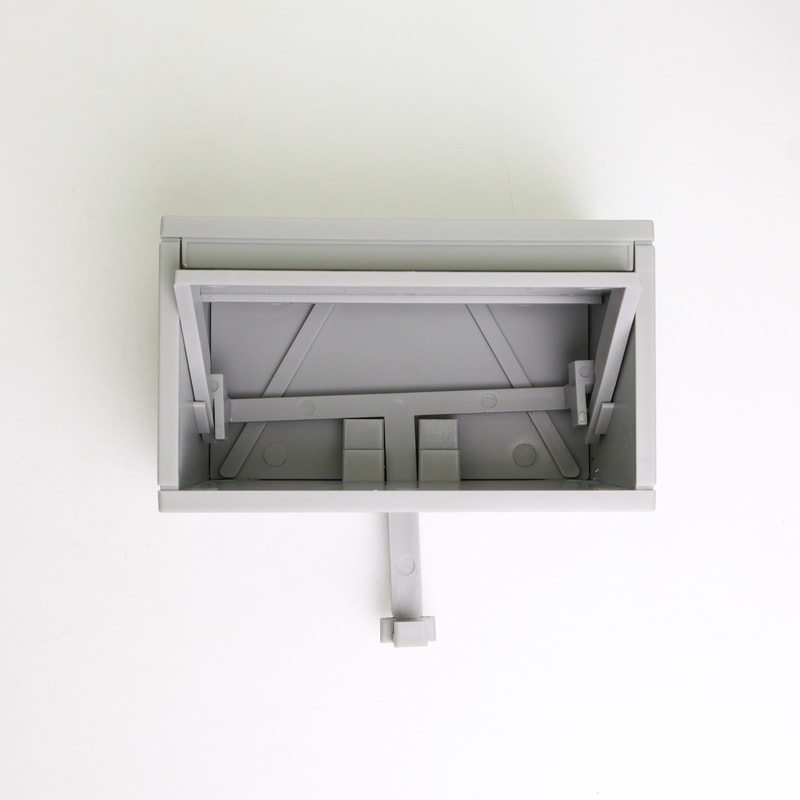 Printed Garage Switchable Key Holder, Car Figures Themed Keychain Box - Home Decoration