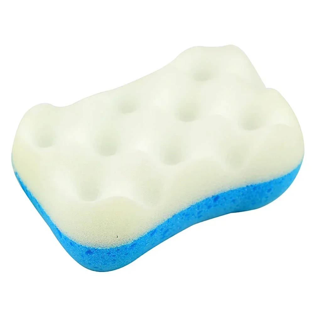 Wisp Massage Brush Body, Soft Bath Sponge Body Scrub Bast Skin Scrubber, Relax Exfoliating Shower Washcloth
