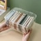 Phone Case Holder Hot Acrylic Sundries Storage Basket Ins Transparent Organizer Box For Desktop Wit 6