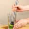 Multifunctional Popsicle Cocktail Swizzle Stick, New Stainless Steel Crushed Ice Hammer, Fruit Muddle Pestle for Bar Use