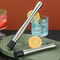 Multifunctional Popsicle Cocktail Swizzle Stick, New Stainless Steel Crushed Ice Hammer, Fruit Muddle Pestle for Bar Use