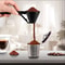 Sliding Design Coffee Scoop Funnel for Filling K-Cup Coffee Pot, Reusable Coffee Spoon Kitchen Accessories
