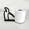 Human-Shaped Label Holder, Artistic Desktop Roll Paper Holder, Creative Bathroom Decoration