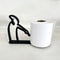 Human-Shaped Label Holder, Artistic Desktop Roll Paper Holder, Creative Bathroom Decoration