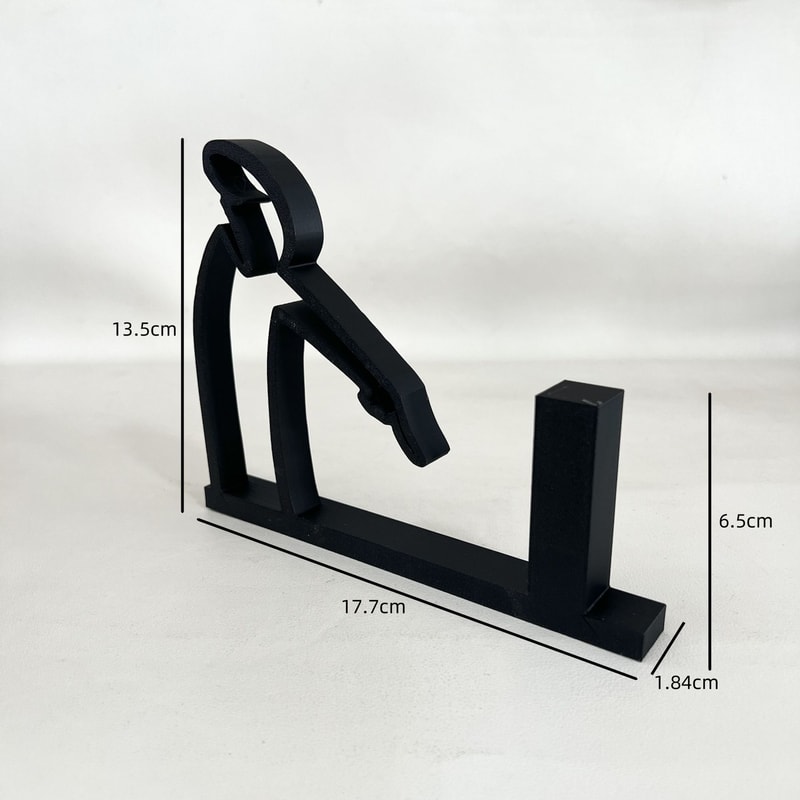 Human-Shaped Label Holder, Artistic Desktop Roll Paper Holder, Creative Bathroom Decoration