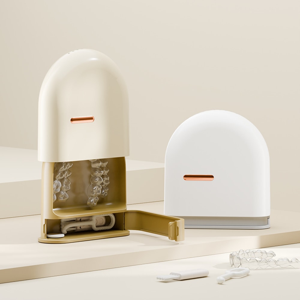 Portable Storage Box For Invisible Braces Dentures And Orthodontic Correction Cleaning Holder 5