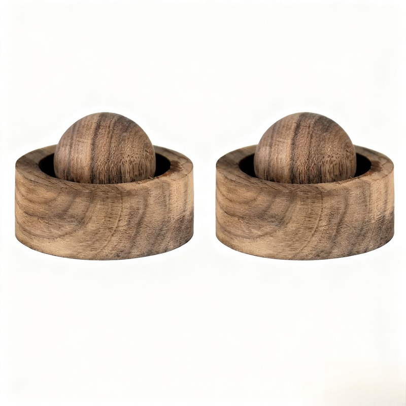 Essential Oil Diffuser Mini Cute Natural Wood Diffuser For Car Bedroom Living Room Office Bathroom 7