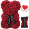 Eternal Rose Teddy Bear New Artificial Flower For Mom Mothers Day Birthday Anniversary Gifts 0