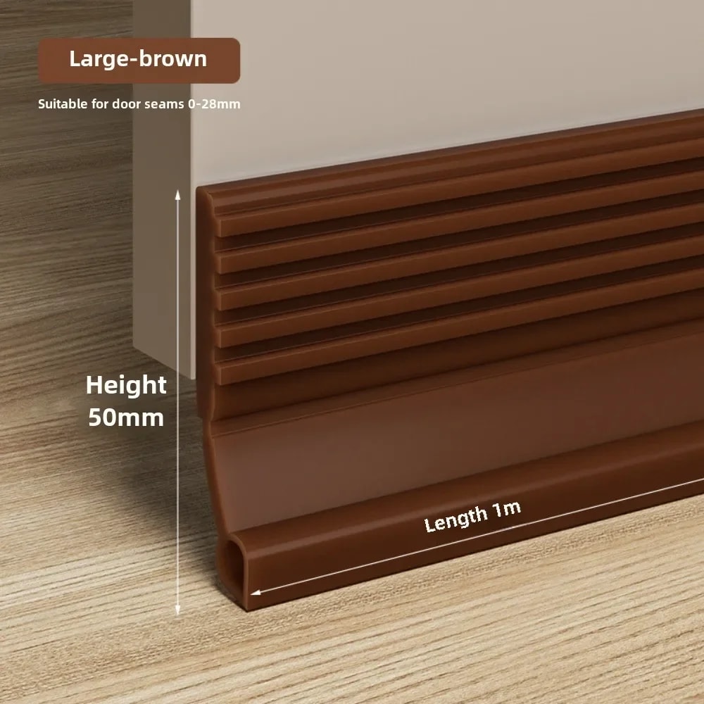 Noise Reduction Weatherstrip, Gap Insulator for Door and Entrance Seal
