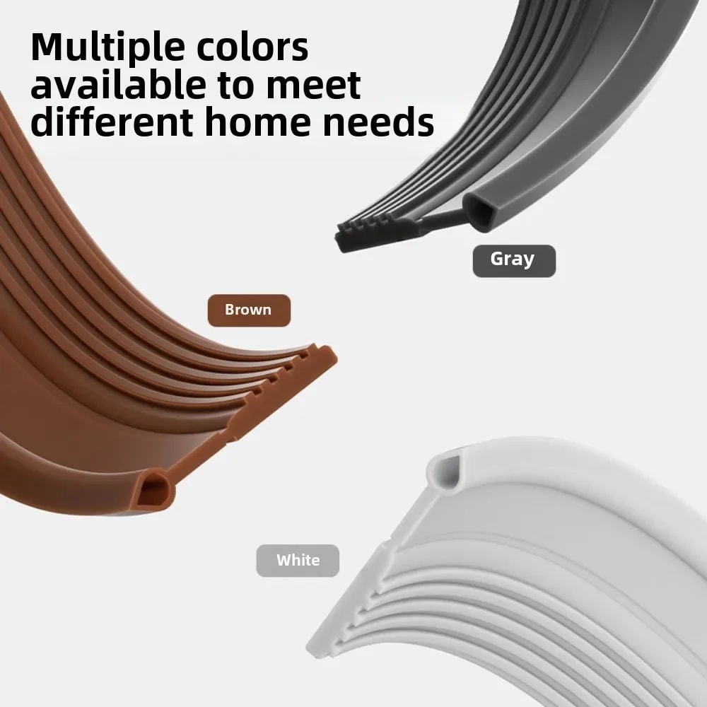 Noise Reduction Weatherstrip, Gap Insulator for Door and Entrance Seal