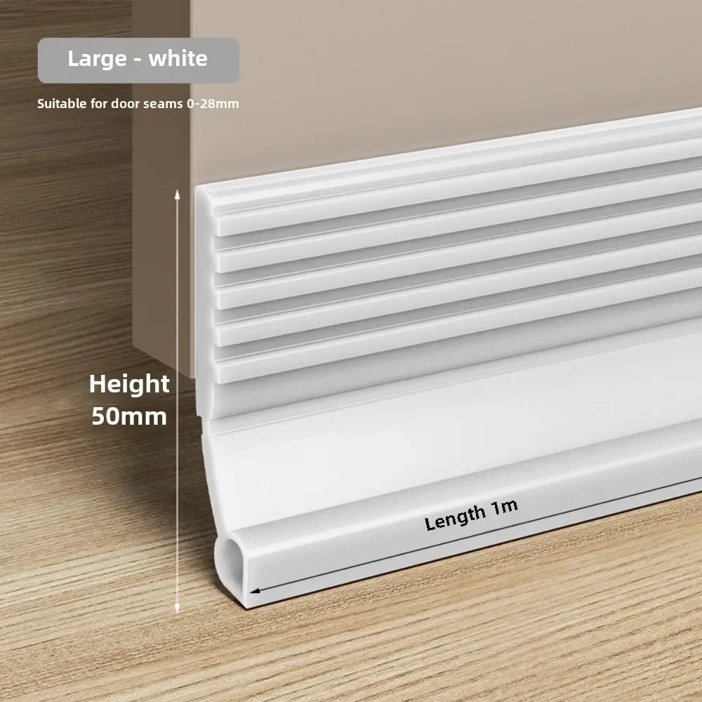Noise Reduction Weatherstrip, Gap Insulator for Door and Entrance Seal