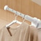Retractable Clothes Rack, New Adjustable Wardrobe Hanging Rod, Space Saving Organizer