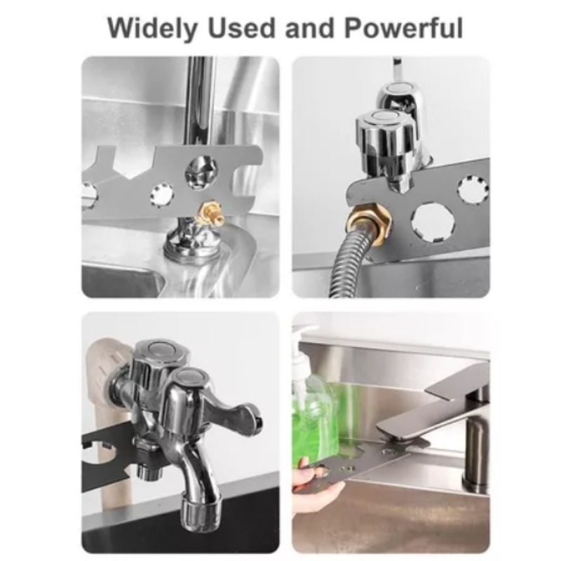 Metal Faucet Aerator Removal Tool, Key for Hidden Threaded Cut Side Housing