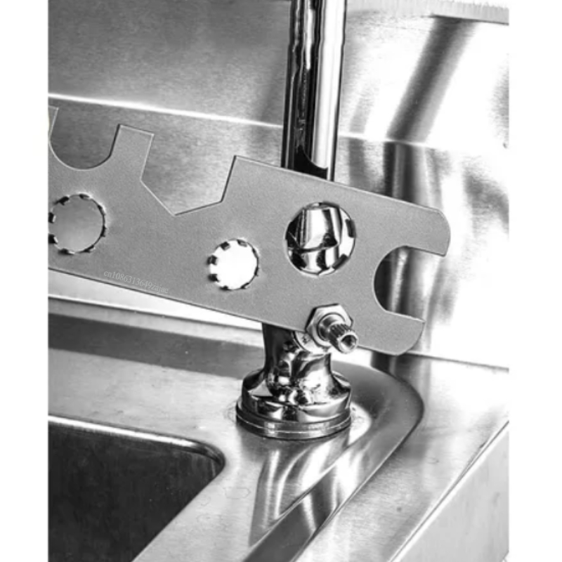 Metal Faucet Aerator Removal Tool, Key for Hidden Threaded Cut Side Housing