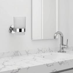 wall-mounted bathroom toothbrush cup storage organizer, rust-proof sturdy holder for bathroom use