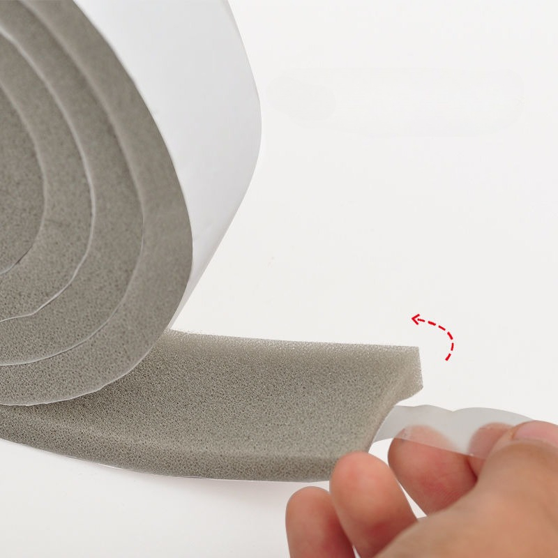 Sound-Proof Door Insulation, EVA Self-Adhesive Insulation Foam Tape for Window Sealing Strips
