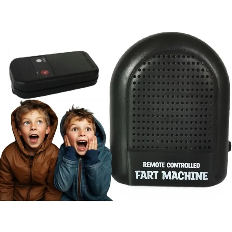 Funny Prank Sound Box for School, Holiday Birthday Annoying Fart Noise, Household Fun