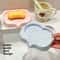 Fast Draining Heart-Shaped Soap Dish, Cute Soap Holder for Bathroom and Kitchen Accessories