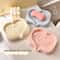 Fast Draining Heart-Shaped Soap Dish, Cute Soap Holder for Bathroom and Kitchen Accessories