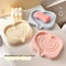 Fast Draining Heart-Shaped Soap Dish, Cute Soap Holder for Bathroom and Kitchen Accessories