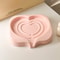 Fast Draining Heart-Shaped Soap Dish, Cute Soap Holder for Bathroom and Kitchen Accessories
