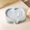 Fast Draining Heart-Shaped Soap Dish, Cute Soap Holder for Bathroom and Kitchen Accessories