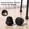 Scratch Resistant Furniture Leg Pads, Anti Slip Silicone Pads for Metal Chair Legs and Floor Protection
