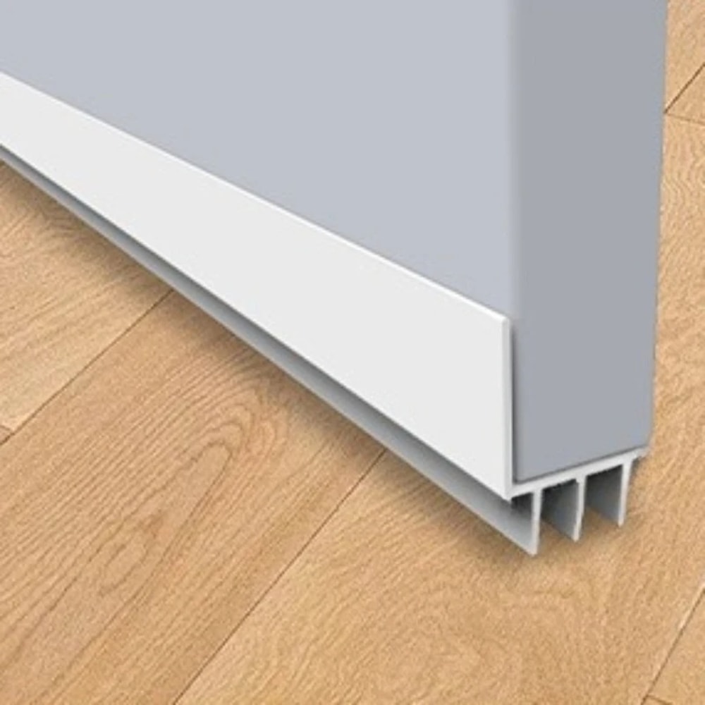 Windproof Soundproof Dustproof Elf Adhesive Door Bottom Seal Strip for Bedroom Bathroom Home Door Weatherstrip Entrance