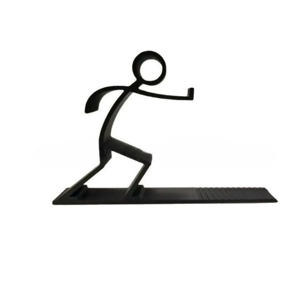 Minimalist Bathroom Tissue Holder with Creative Printing Design for Table & Office Decor